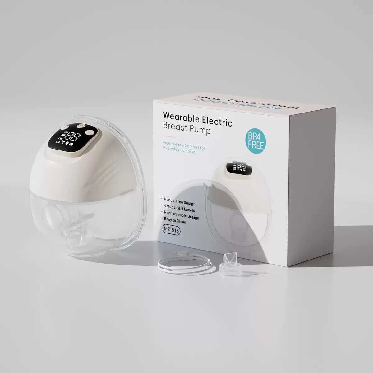 Tire-lait électrique portable, automatique et silencieux, mains libres, disponible en version simple  pour un allaitement pratique
