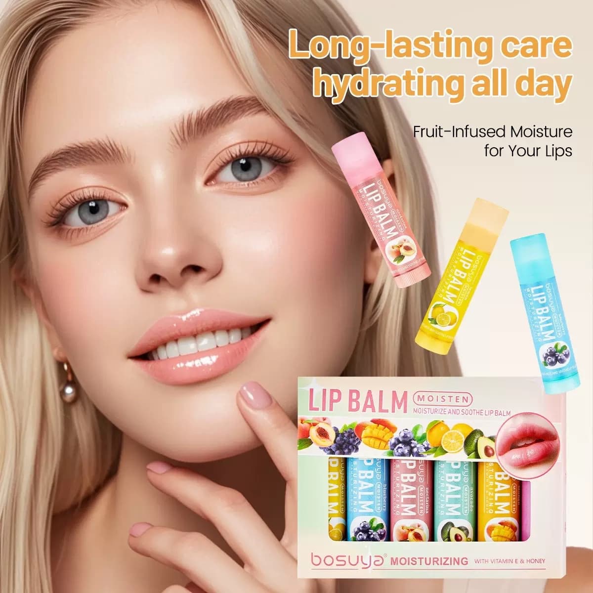 Bosuya Lip Balm Set Box