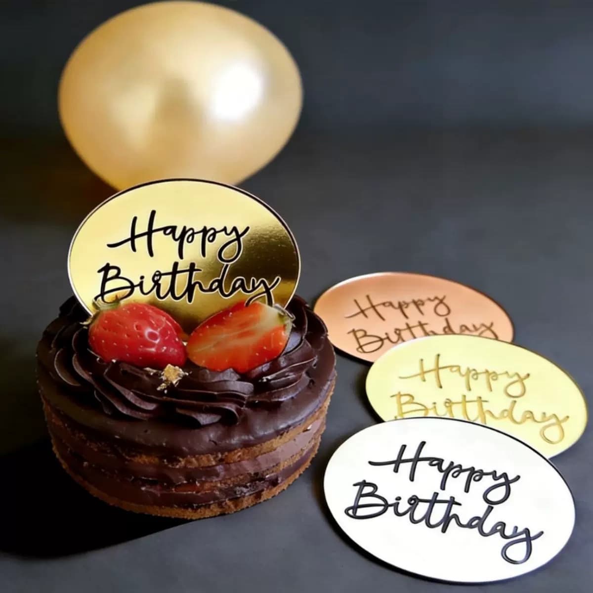 Topper Happy birthday