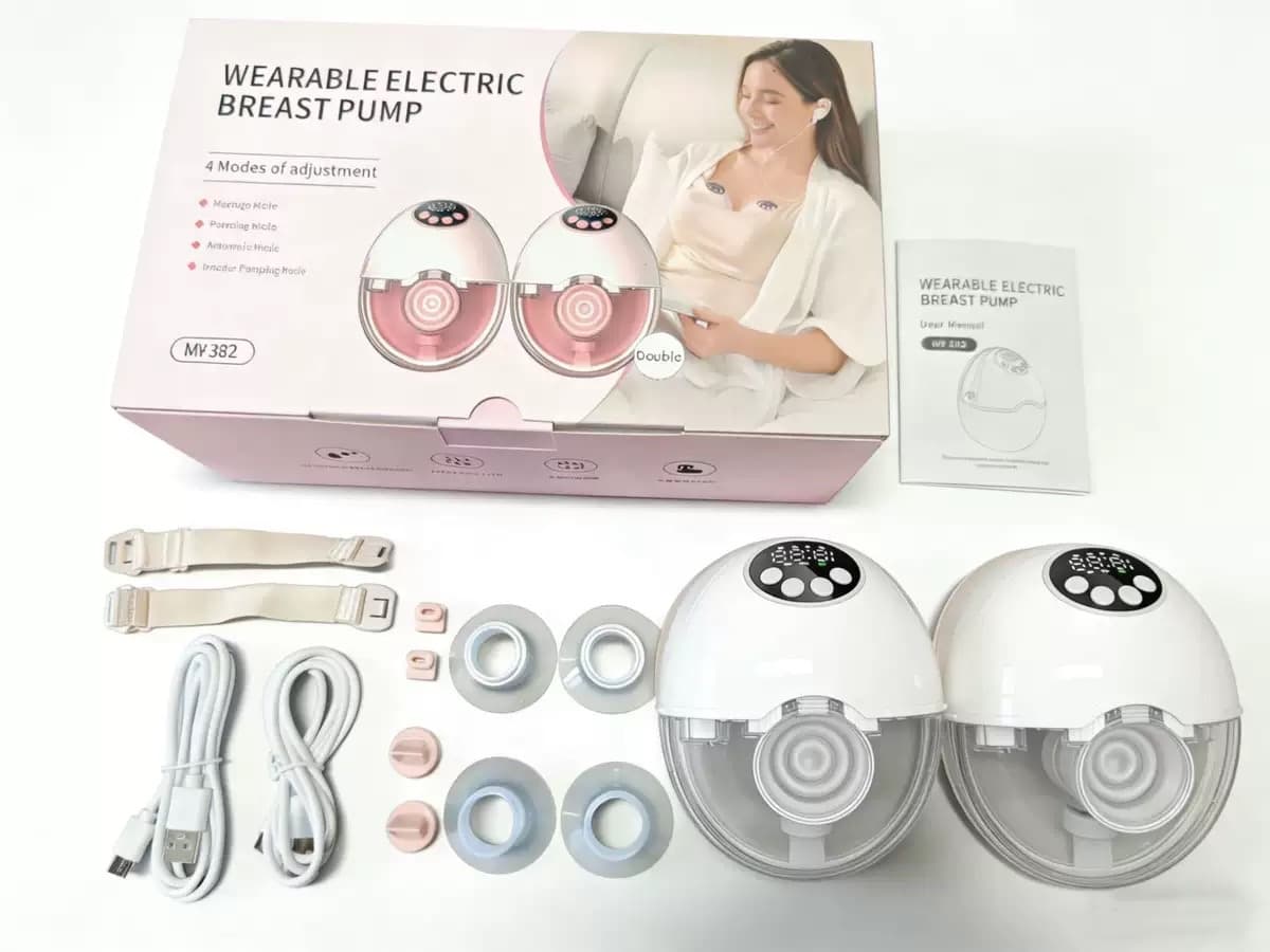 Nouveau tire-lait électrique portable, automatique et silencieux, mains libres, disponible en version simple ou double pour un allaitement pratique et confortable.